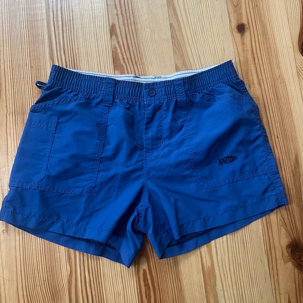 AFTCO Royal Blue Athletic Shorts